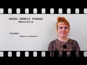 MusikaZuzenean TB - HITZ BITAN: Rakel Arnaiz Porras (Caballo Muerte) edukiaren irudi txikia