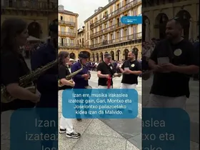 Joselontxos txarangak Joxan Malvido omendu du edukiaren irudi txikia