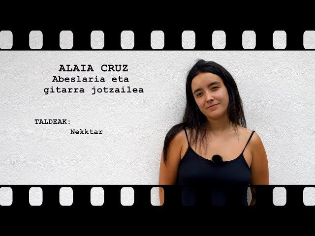 MusikaZuzenean TB - HITZ BITAN: Alaia Cruz (Nekktar) bideoaren irudi txikia