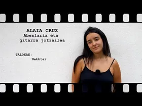 MusikaZuzenean TB - HITZ BITAN: Alaia Cruz (Nekktar) edukiaren irudi txikia