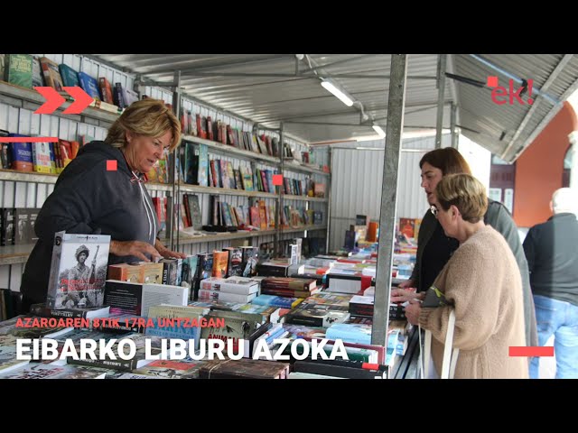 EIBARKO LIBURU AZOKA bideoaren irudi txikia