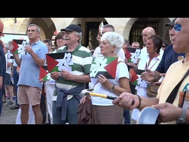 'Gernika-Palestinak' kazeroladak deitu dauz Gazako egoerak okerrera egin dauelako bideoaren irudi txikia