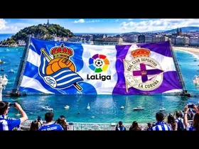 ⚽🔵⚪: REALAK BADAKI HAMARREN AURKA, SARR ERABAKITASUNEZ, DEPORTIVO AZKENERA ARTE ESTUTUZ edukiaren irudi txikia