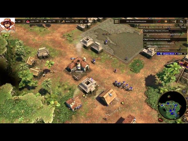 [ EUS ] AGE OF EMPIRES 3 | KANPAINA #4 / BLACK ETA AZTEKEN ARMADA HANDIA bideoaren irudi txikia