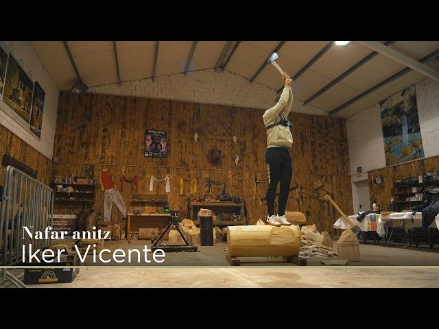 Iker Vicente: 'Aizkolari euskaldunoi miresmen handia digute mundu mailan' bideoaren irudi txikia