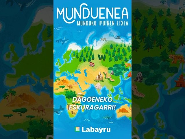🌍 “MUNDUENEA” ipuin-bilduma MAKUSIn ikusgai eta GUAUn entzungai duzue 📺🎧 bideoaren irudi txikia