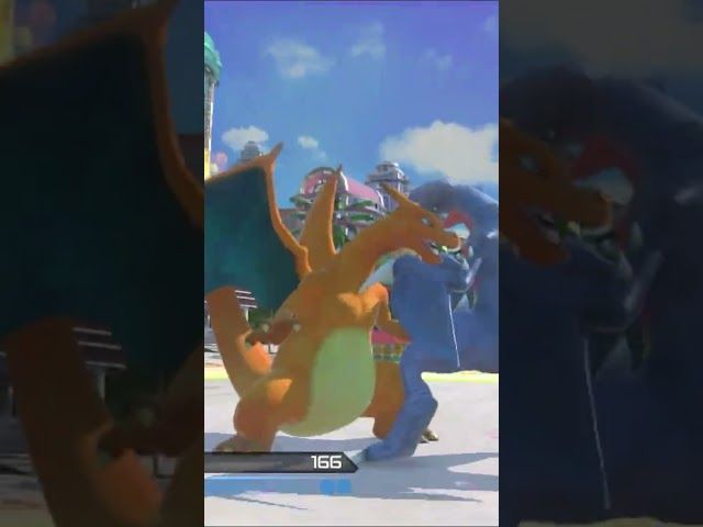 MEGA GARCHOMP | POKKEN TOURNAMENT DX | #2 | BYKUGGAN KIDS | SHORT #6 #pokemon  #nintendo bideoaren irudi txikia