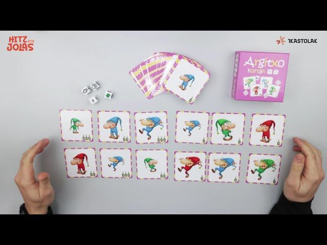 Argitxo kartak. Nola jolasten da? (Unboxing) bideoaren irudi txikia