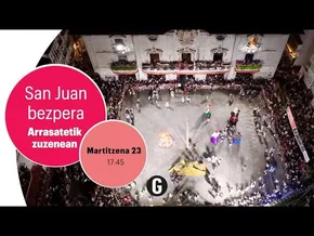 San Juan bezpera, Arrasatetik bideoaren irudi txikia