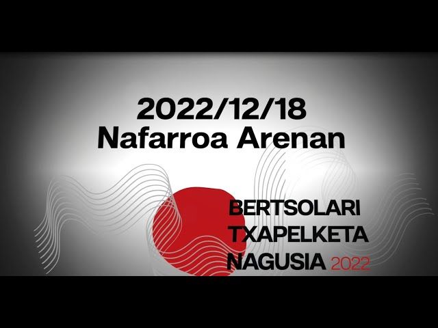 Bertsolari Txapelketa Nagusia 2022: Eta orain, finala! bideoaren irudi txikia