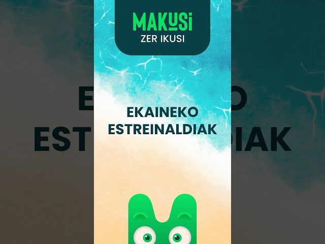 Jada iritsi da EKAINA, eguraldi ona eta ESTREINALDI BERRIAK 📣🤩🌞 bideoaren irudi txikia