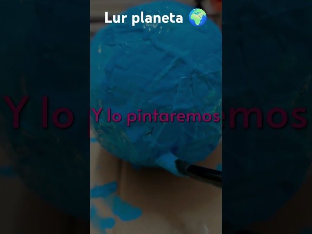 🌍 Zure Lur planeta sortu! 🌍 | Eskulan dibertigarria + Zientzia 🔵 bideoaren irudi txikia