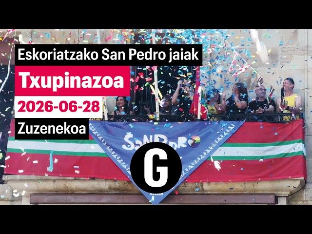 San Pedroetako txupinazoa bideoaren irudi txikia