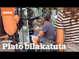 'Boga' telesailaren grabaketa Galdakaon | BINKE edukiaren irudi txikia