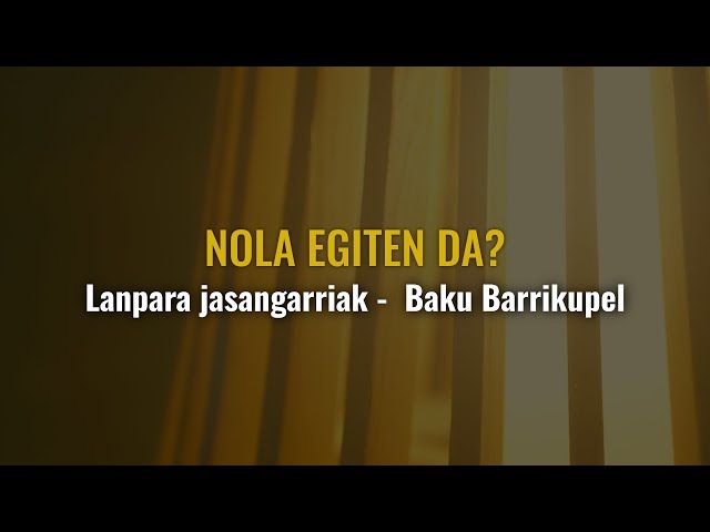 Nola egiten da? | Lanpara jasangarriak bideoaren irudi txikia