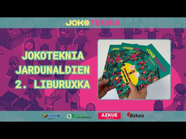 Jokoteknia jardunaldien 2. liburuxkaren aurkezpena - Jokoteknia 2025 - Itziar Zorrakin bideoaren irudi txikia