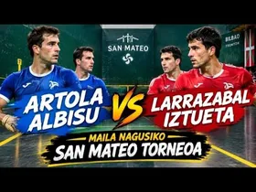 ⚾: IZTUETA INDARTSU ETA KONFIANTZAZ, ALBISU SUFRITZEN, LARRAZABAL ETA IZTUETA SAN MATEOETAN edukiaren irudi txikia