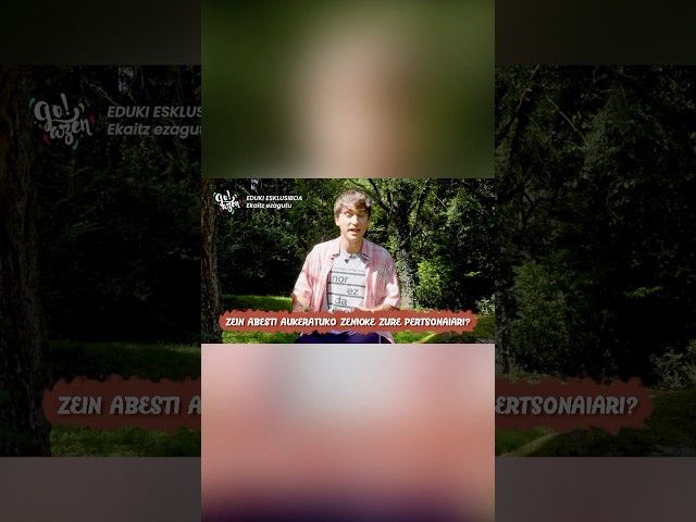 Nolakoa da Ekaitz, Basakabira iritsiko den ikasle berria? Deskubritu dezagun! 👀 bideoaren irudi txikia