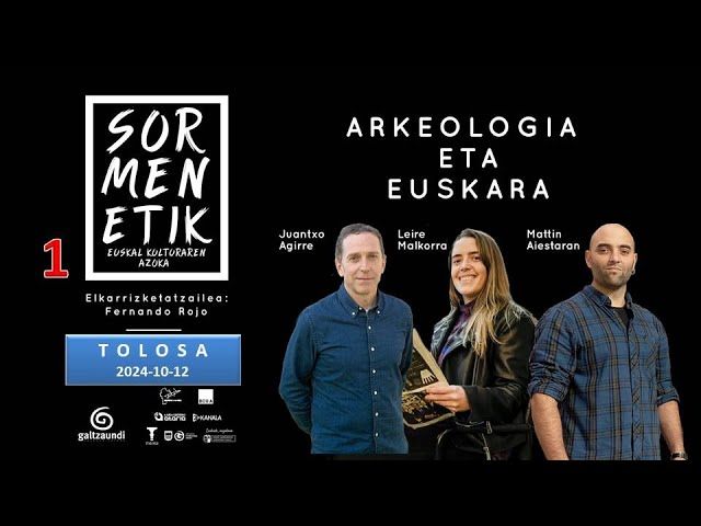 Arkeologia eta euskara (1) (Tolosa, 2024-10-12) (38'20'') bideoaren irudi txikia