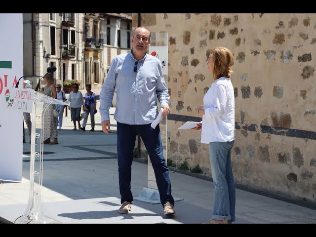 Goierriko EAJren eguna Ataunen (2025-07-05). Jon Olano 'Goierri berria' egitasmoaz bideoaren irudi txikia