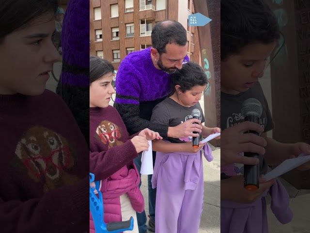 Indarkeriaren aurkako jarrera 'egunero zaindu' behar dela aldarrikatu dute Amurrioko ikastetxeek bideoaren irudi txikia