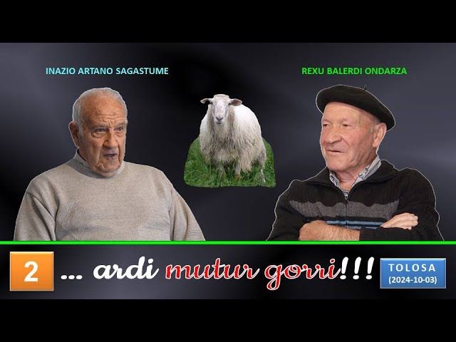 Inazio Artano-Rexu Balerdi 'Ardi mutur gorri!' (2) (Tolosa, 2024-10-03) (46'23'') bideoaren irudi txikia