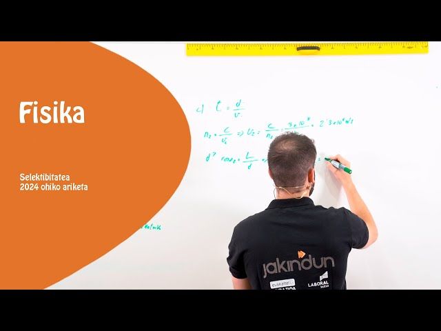 SELEKTIBITATEA | FISIKA |JAKINDUN bideoaren irudi txikia
