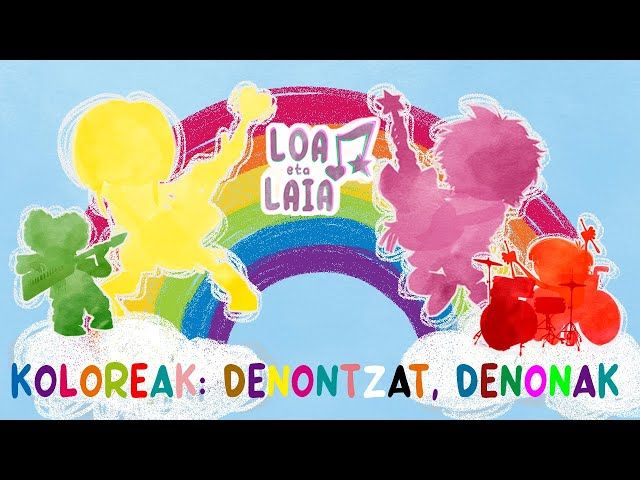 KOLOREAK: DENONTZAT, DENONAK - LOA eta LAIA I Marrazki bizidunak euskaraz I 2x06 bideoaren irudi txikia