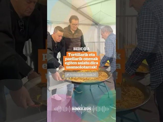 Tortilla eta paella txapelketak | BINKE bideoaren irudi txikia