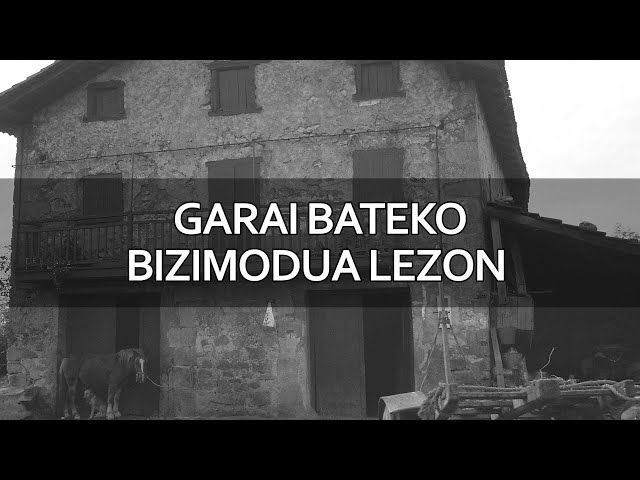 Garai bateko bizimodua Lezon bideoaren irudi txikia