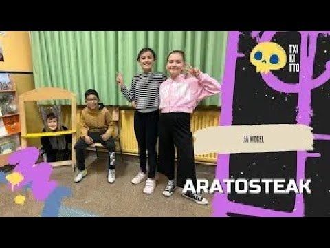 🎙 J. A. Mogel - ARATOSTEAK 📝 Ikasleekin Berriketan -TXIKITTO bideoaren irudi txikia