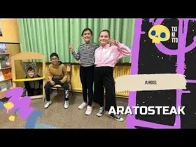 🎙 J. A. Mogel - ARATOSTEAK 📝 Ikasleekin Berriketan -TXIKITTO edukiaren irudi txikia