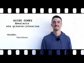 MusikaZuzenean TB - HITZ BITAN:  Asier Gomez (Txoriburu) bideoaren irudi txikia