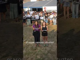 'Oholtzara igo eta pankartak ateratzeko prest' jarraitzen du Aiaraldeko Mugimendu Feministak edukiaren irudi txikia