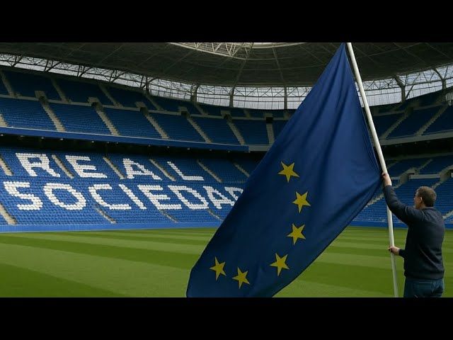 ⚽🔵⚪: REALAK IA IA AGUR ESAN DIO EUROPARI, IMANOLEN AGUR TRISTEA bideoaren irudi txikia