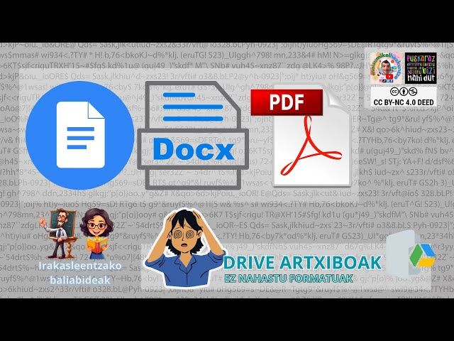 Google Dokumentuak, DOCX eta PDF: Zein da alde nagusia? | Irakasleentzako azalpena bideoaren irudi txikia