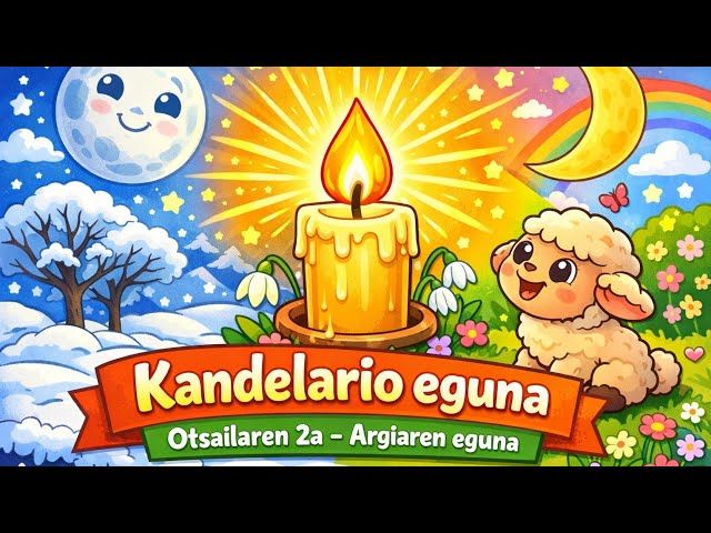 Otsailaren 2a: Kandelario eguna 🌕 Argiaren eguna eta Inauterien hasiera bideoaren irudi txikia