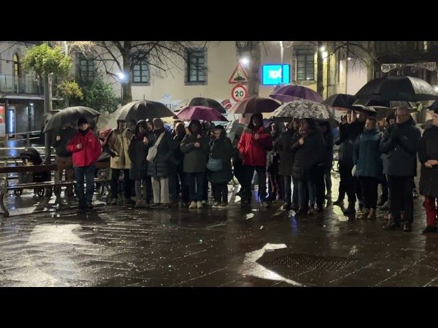 Zuluetari babesa erakusteko elkarretaratzea bideoaren irudi txikia