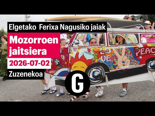 Elgetako mozorroen jaitsiera bideoaren irudi txikia