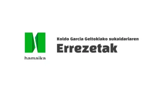 Errezetak zerrendaren azala