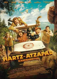 Hartz-atzapar kanpamentua edukiaren posterra